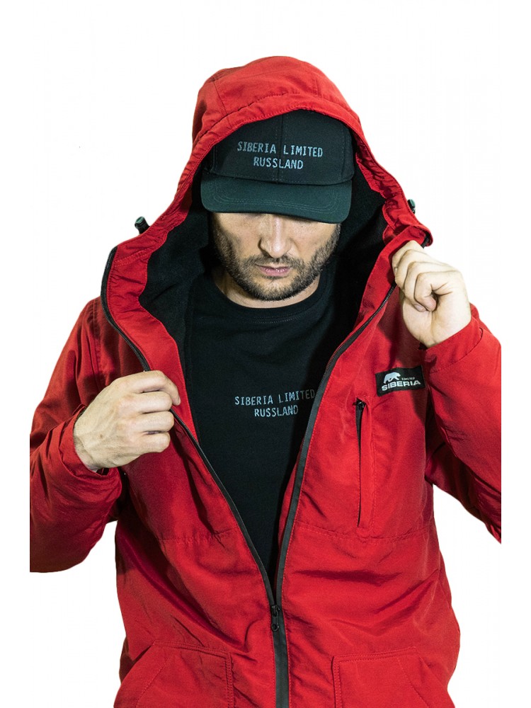 Куртка Sports 3.0 V2 на флисе красный